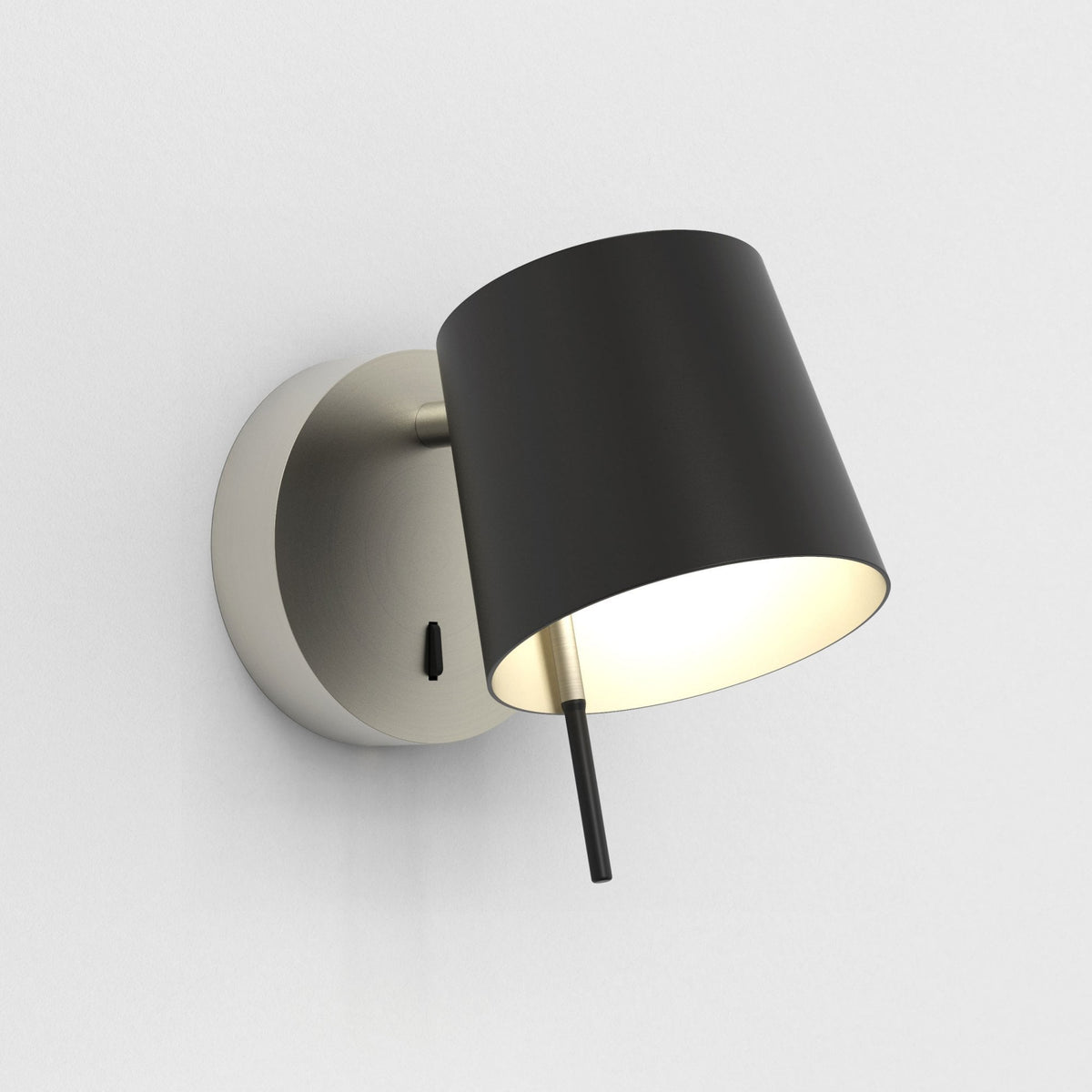 Miura Adjustable LED Wall Light in Matt Nickel