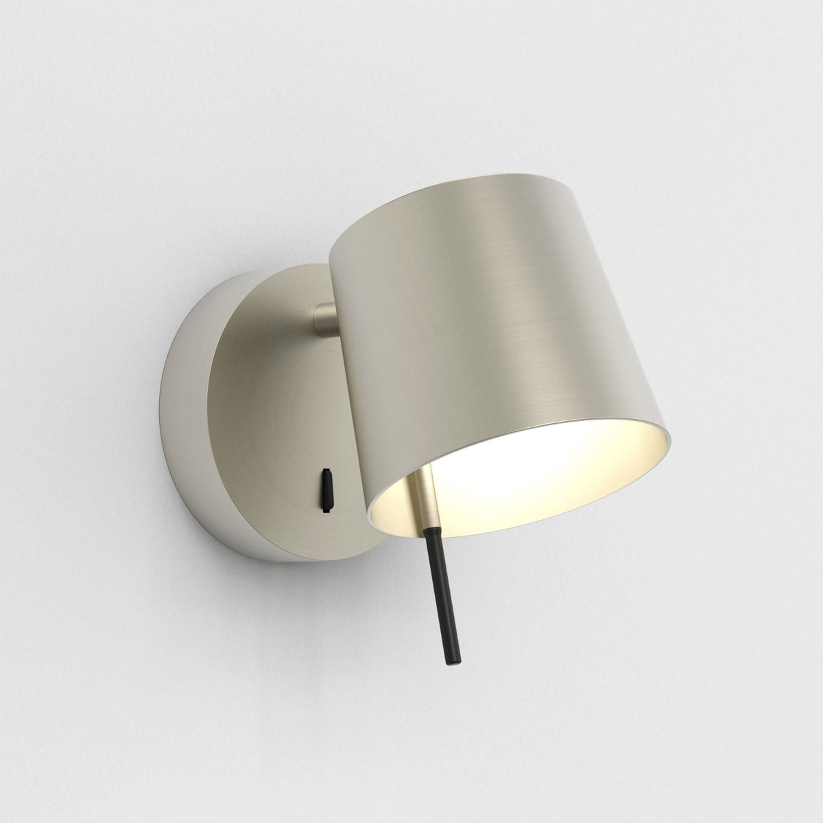 Miura Adjustable LED Wall Light in Matt Nickel