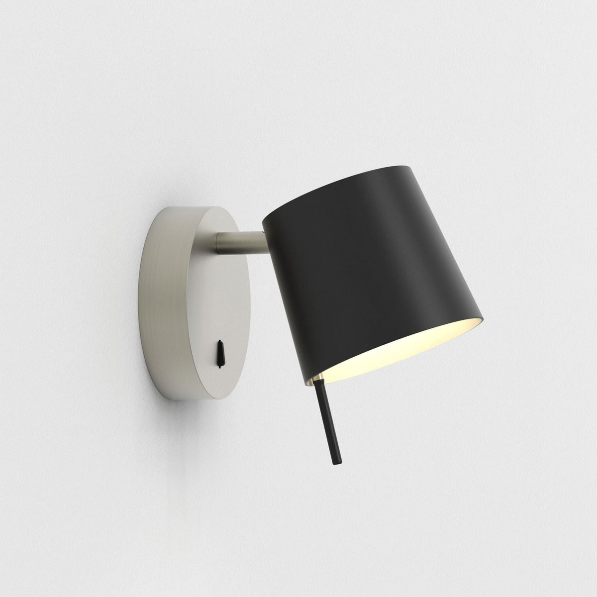 Miura Adjustable LED Wall Light in Matt Nickel