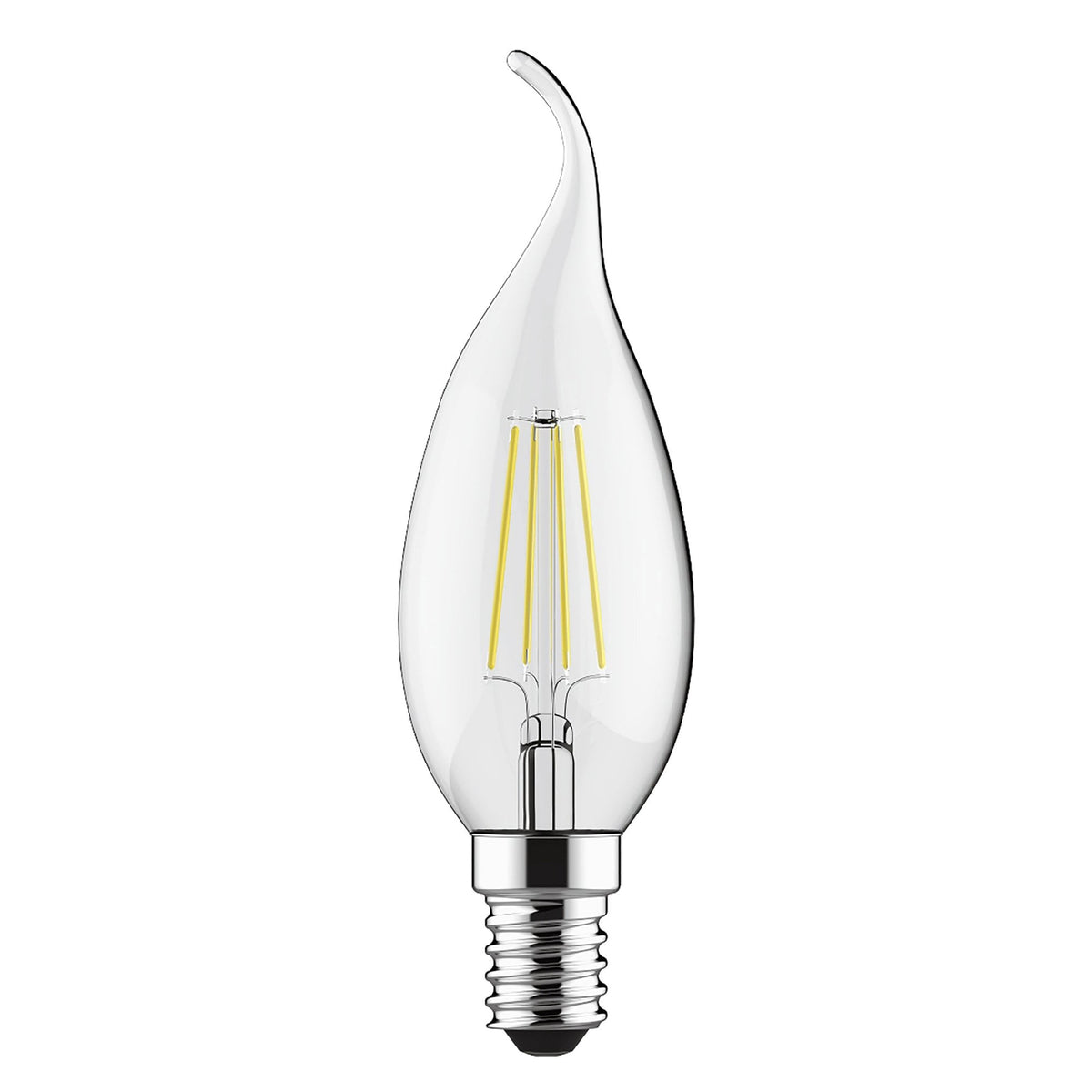 Classic E14 Dimmable Neutral White LED Candle Tip 4W 4000K 470lm