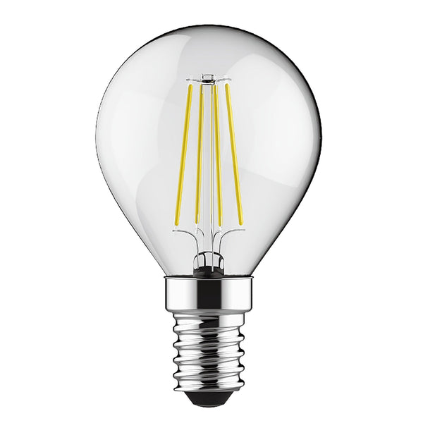 Classic E14 Dimmable Cool White LED Golf Ball 4W 6000K 470lm