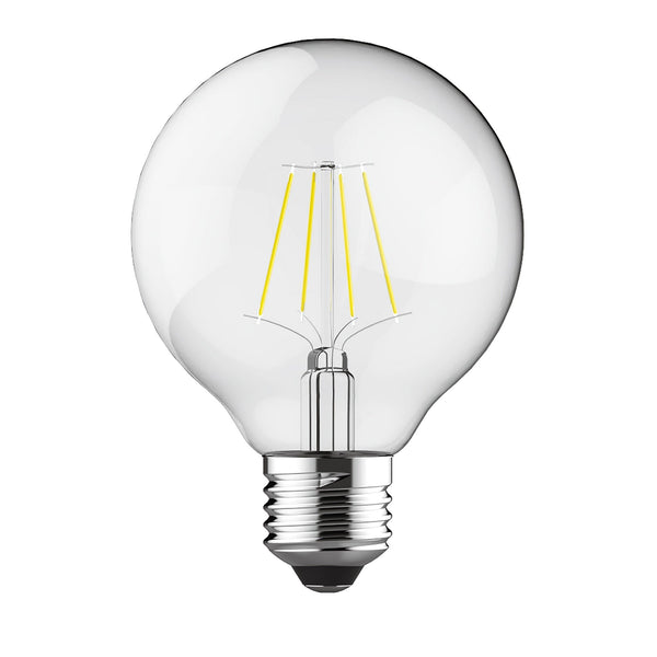 Classic E27 Dimmable Neutral White 80mm LED Globe 6.5W 4000K 806lm