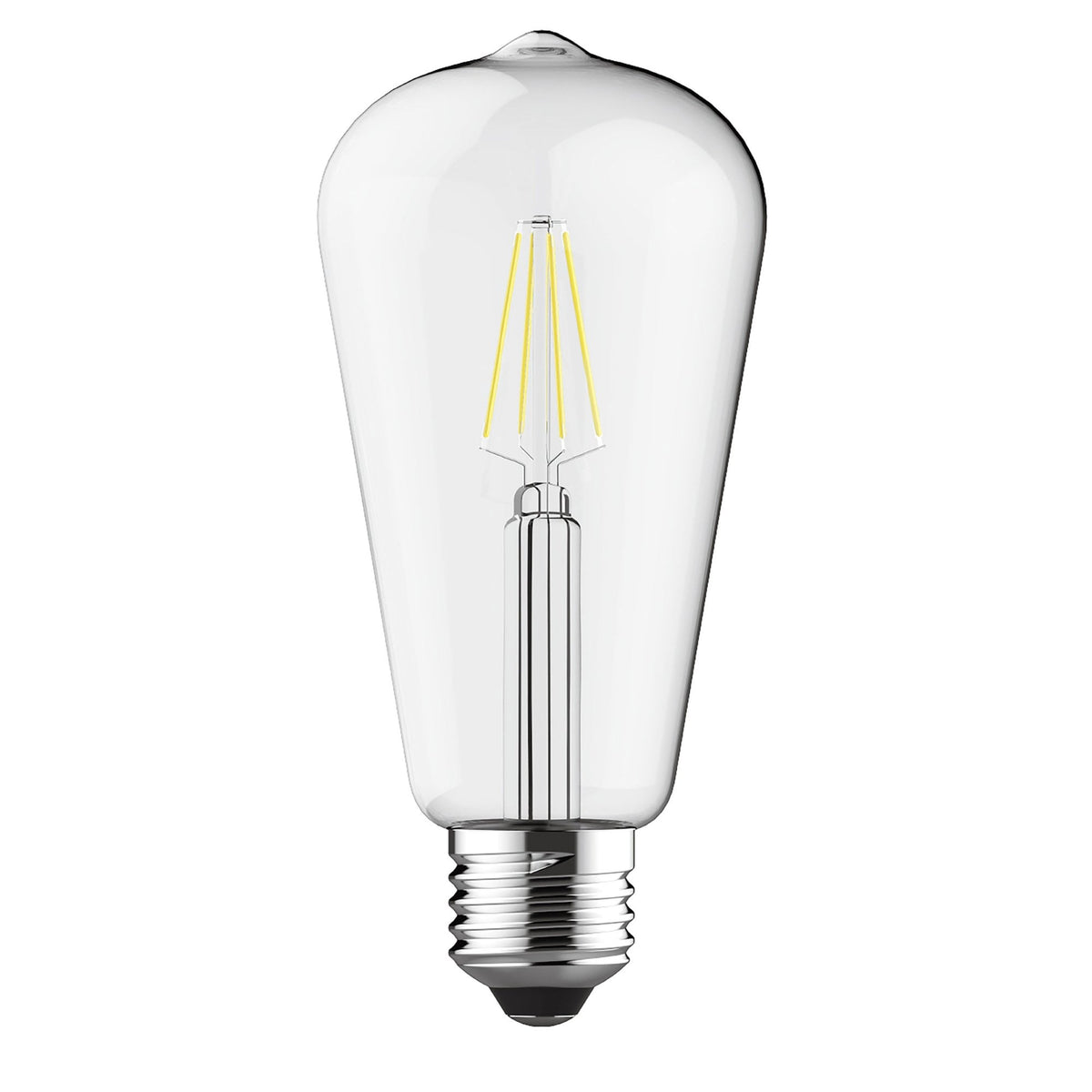 Classic E27 Rustica Neutral White Pear Shaped LED 4W 4000K 470lm