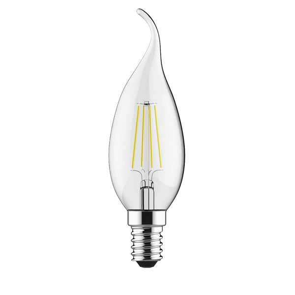 Classic E14 Dimmable Neutral White LED Candle Tip 5.5W 4000K 600lm