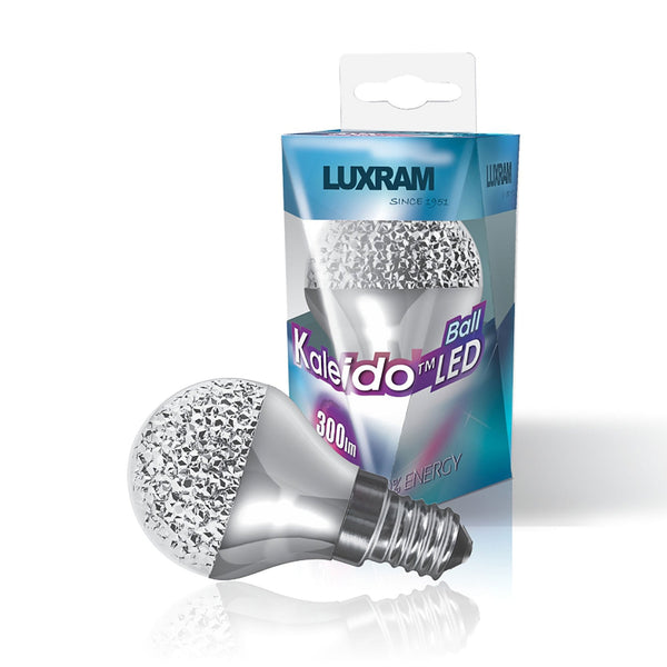 Kaleido E14 Dimmable Warm White LED Golf Ball 3.5W 3000K 250lm