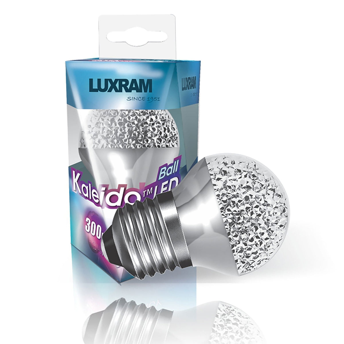 Kaleido E27 Dimmable Neutral White LED Golf Ball 3.5W 4000K 270lm
