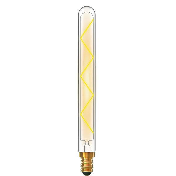 Classic Deco E14 Dimmable Neutral White X Filament LED 280mm Tube 6W 4000K 500lm