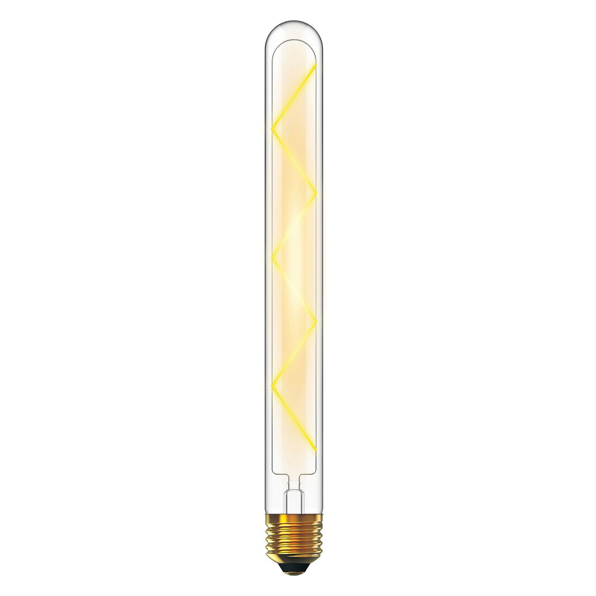 Classic Deco E27 Dimmable 280mm Clear X Filament Tubular LED 6W 4000K 500lm