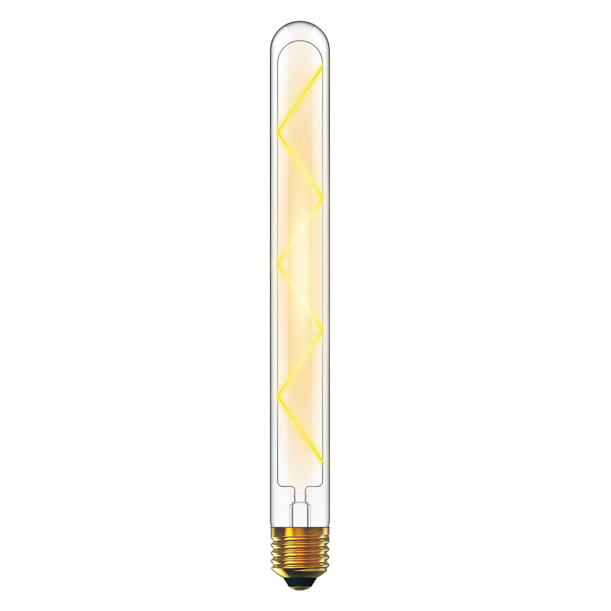 Classic Deco E27 LED 280mm Clear X Filament Tubular Dimmable 6W 2700K 500lm