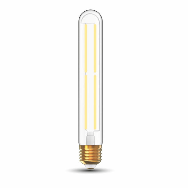 Classic Deco E27 Dimmable Neutral White Straight Filament LED 185mm Tube 4W 4000K 300lm