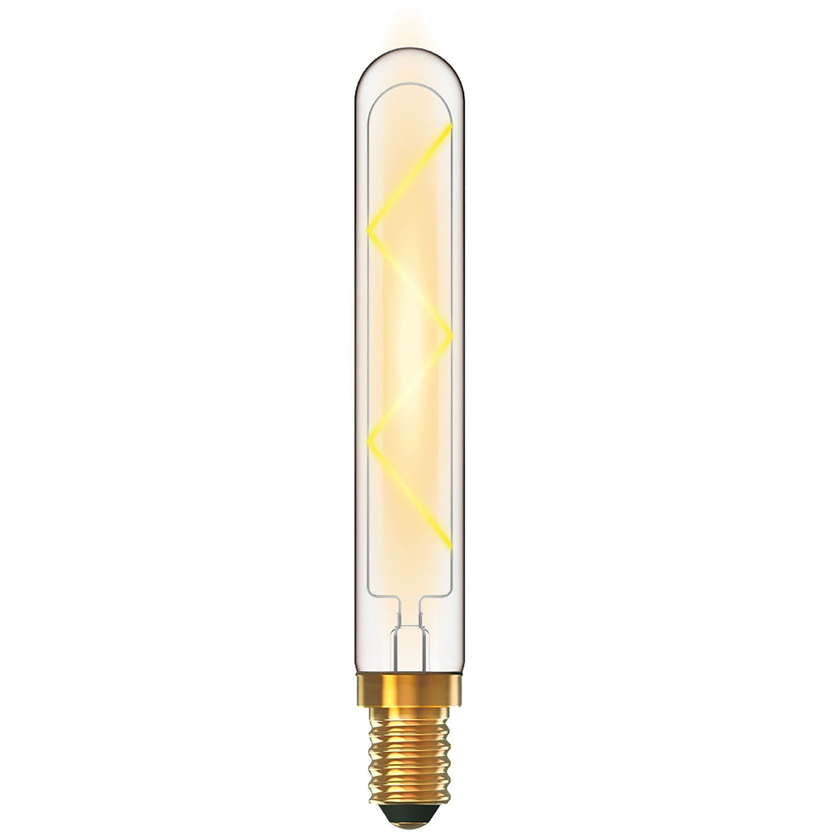 Classic Deco E14 Dimmable Neutral White X Filament LED 185mm Tube 4W 4000K 300lm