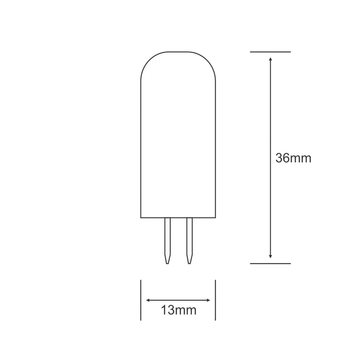 Pixy G4 Warm White LED 2W 3000K 165lm
