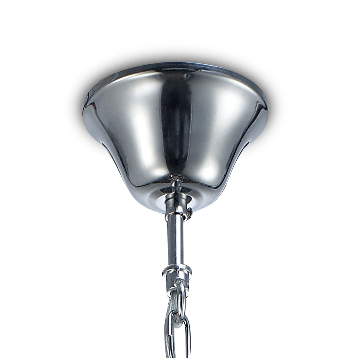 Nolan 4 Light Glass Pendant in Chrome with Clear Glass
