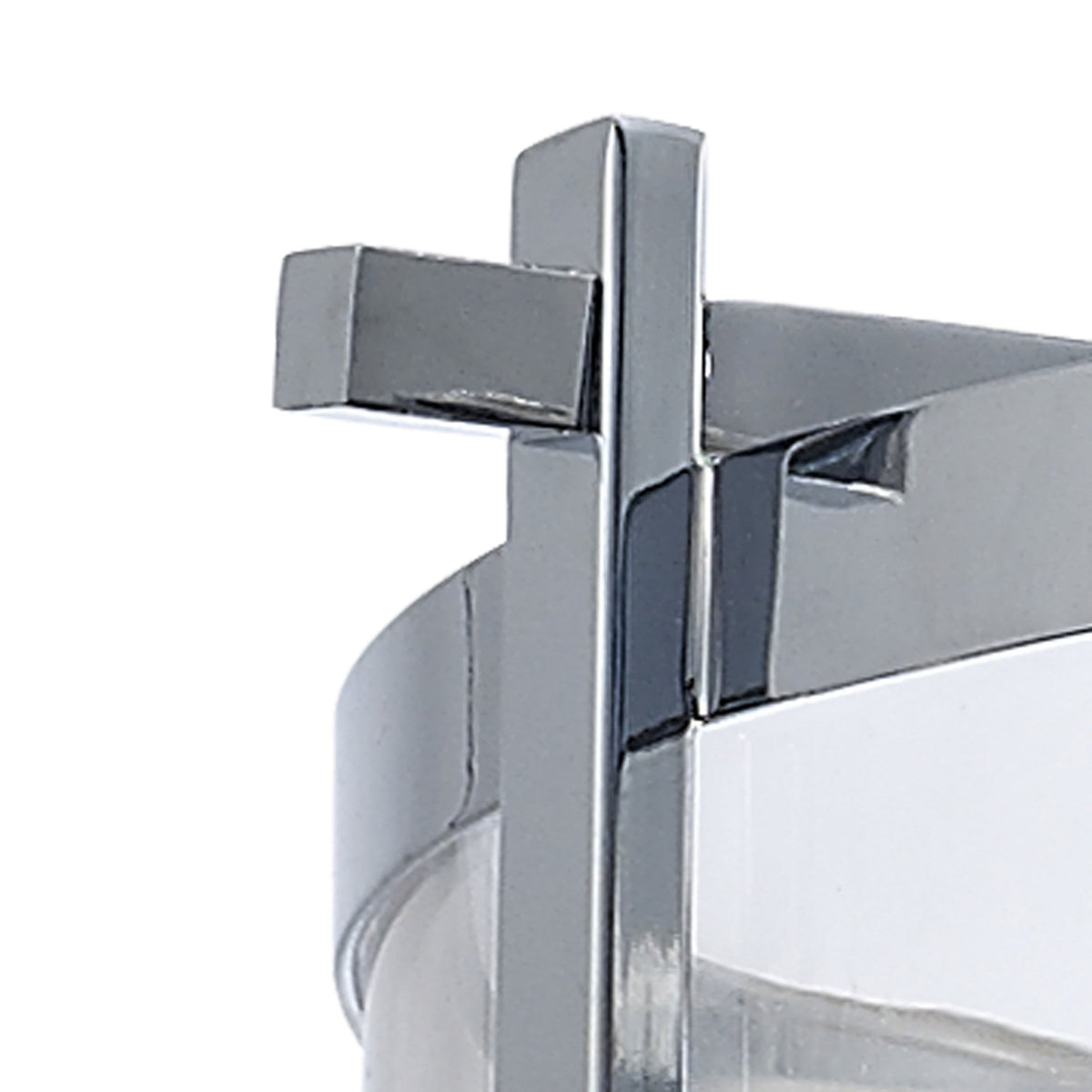 Nolan 4 Light Glass Pendant in Chrome with Clear Glass