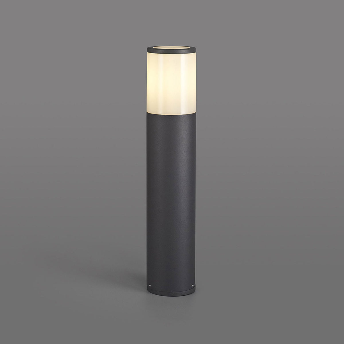 Merrivale IP54 Exterior 45cm Post Light in Anthracite with Opal Diffuser