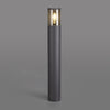 Merrivale IP54 Exterior 65cm Post Light in Anthracite with Smoked Diffuser