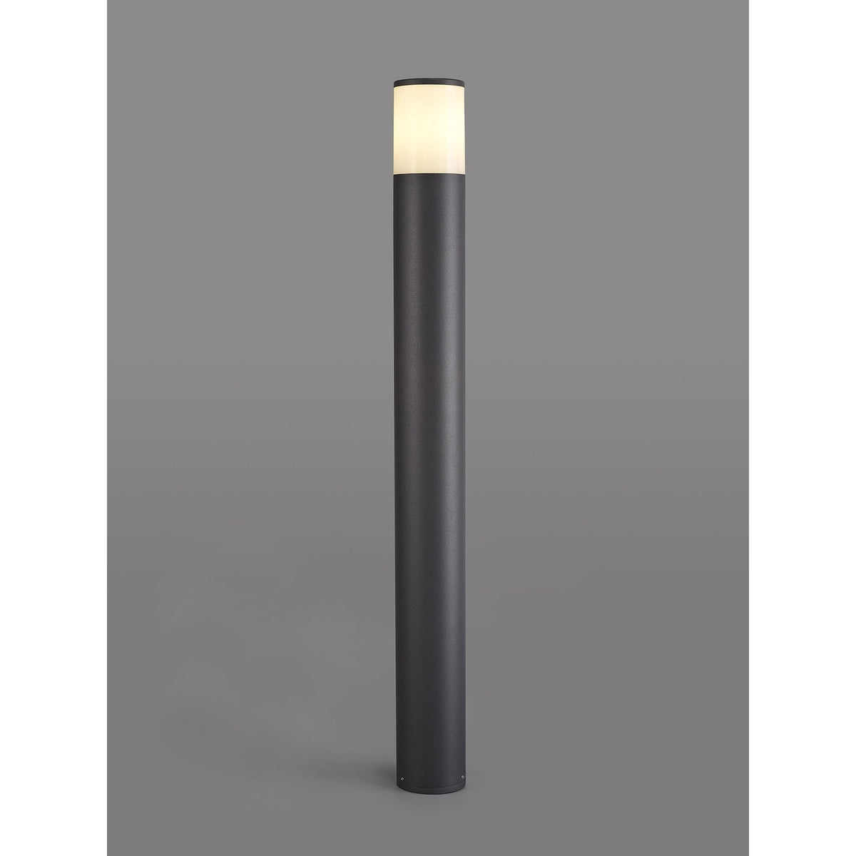 Merrivale IP54 Exterior 90cm Post Light in Anthracite with Opal Diffuser