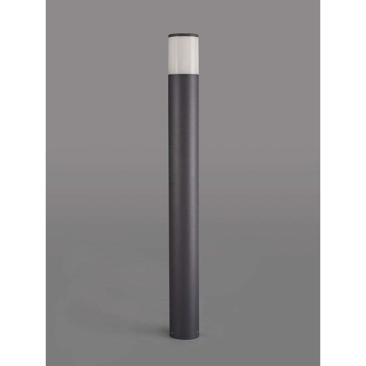 Merrivale IP54 Exterior 90cm Post Light in Anthracite with Opal Diffuser