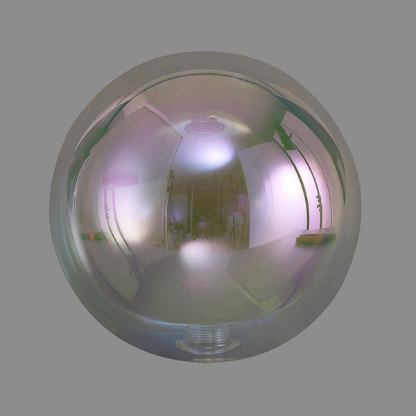 Ridge Replacement 120mm Round Iridescent Glass Shade