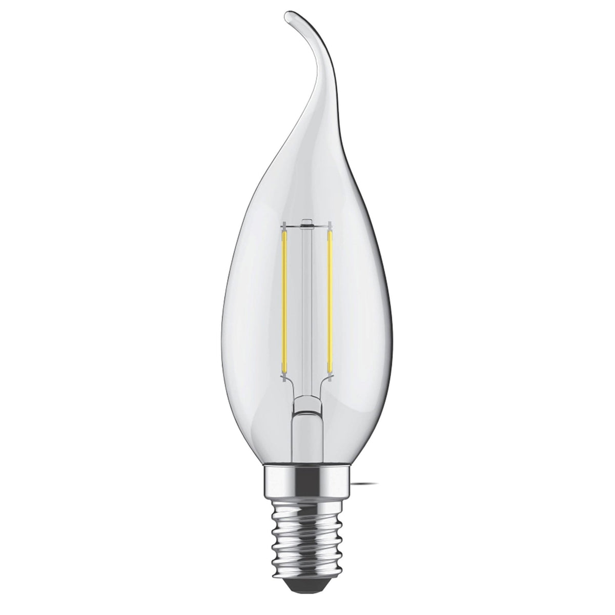 Classic E14 Warm White LED Candle Tip 4W 2700K 400lm