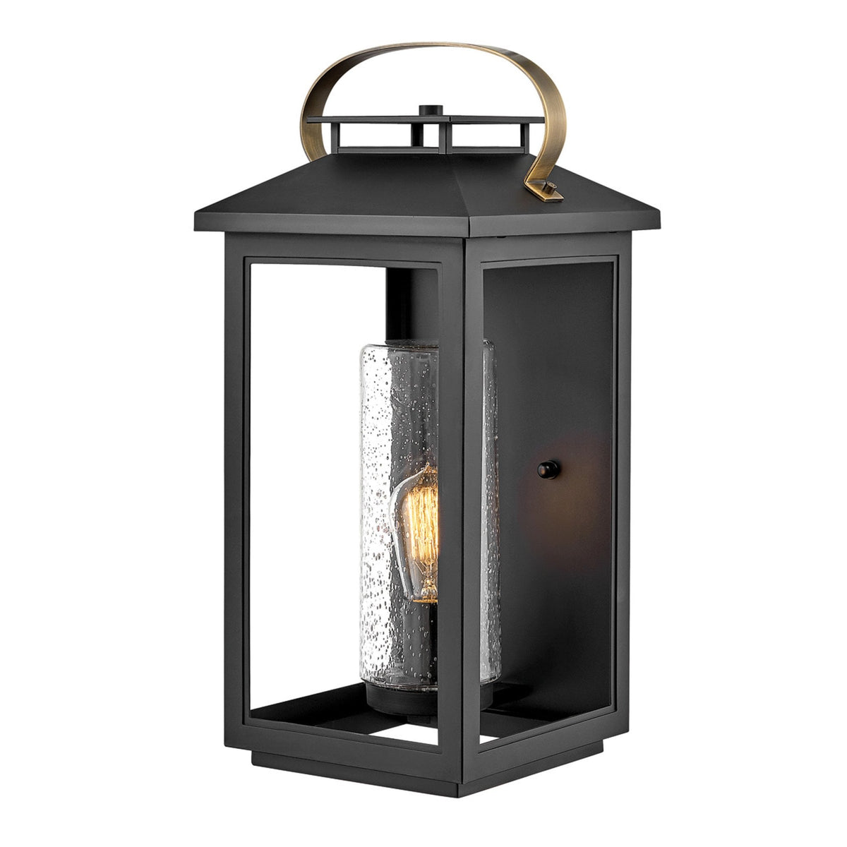 Atwater IP44 Exterior Large Wall Light in Black