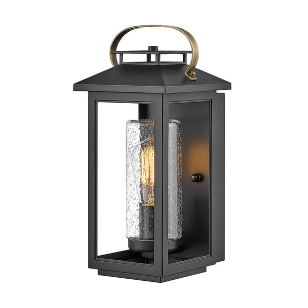 Atwater IP44 Exterior Small Wall Light in Black