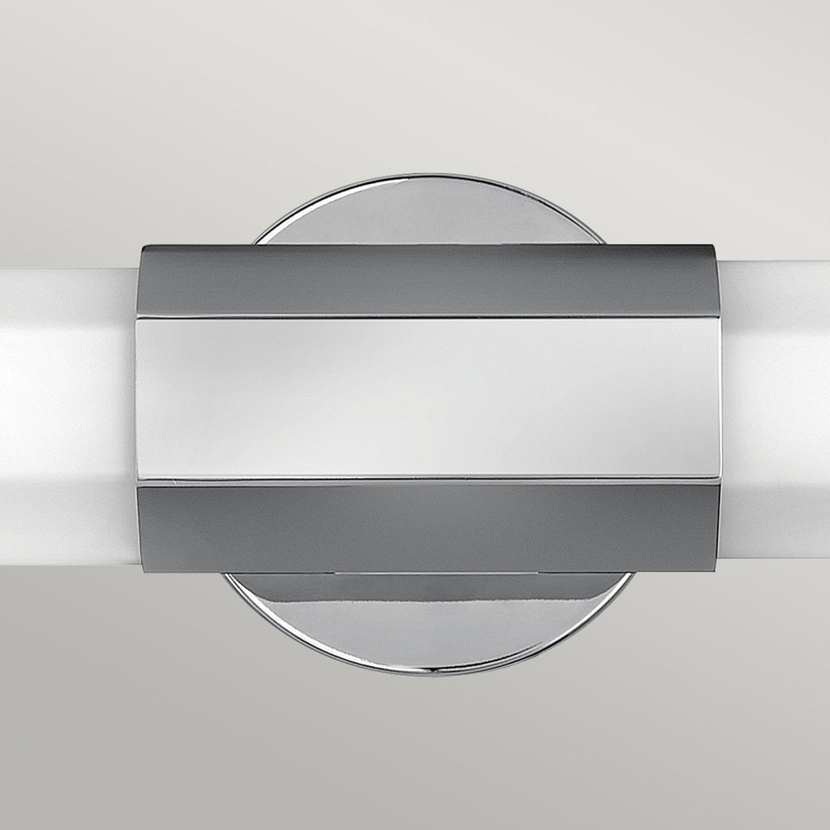 Facet Dual IP44 LED Wall Light in Polished Chrome