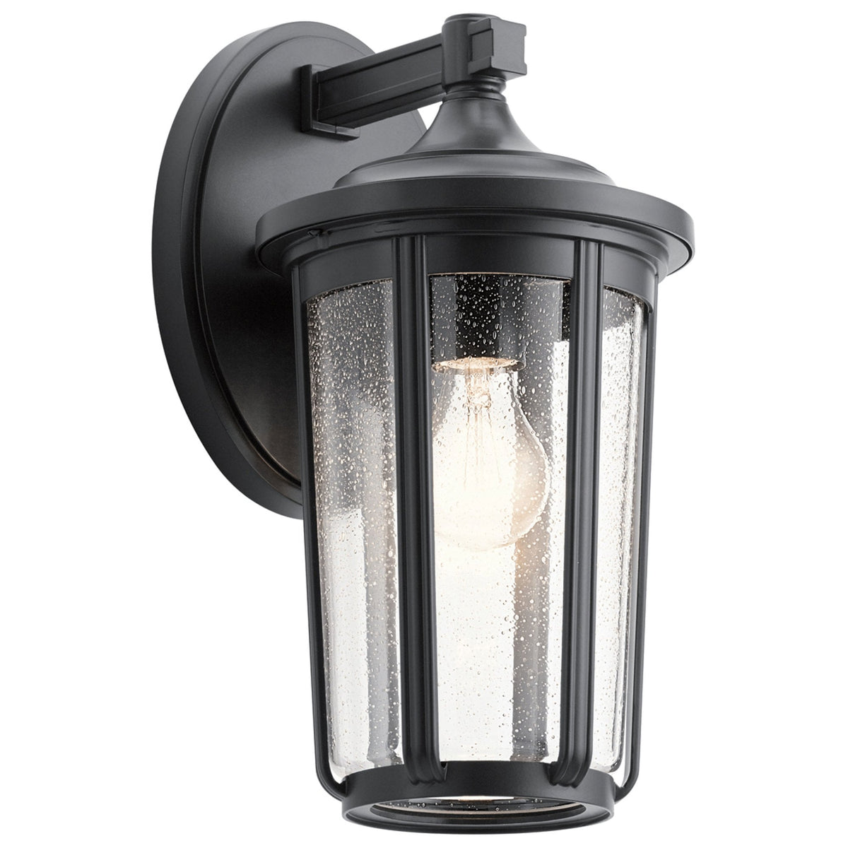 Fairfield IP44 Large Exterior Wall Light in Black