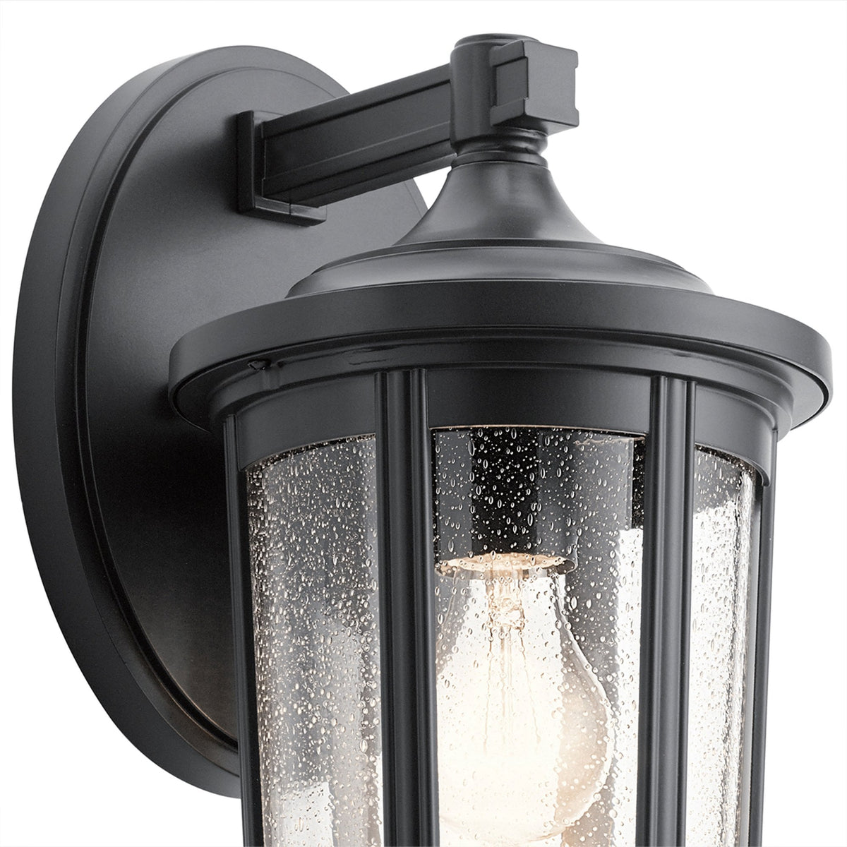 Fairfield IP44 Large Exterior Wall Light in Black
