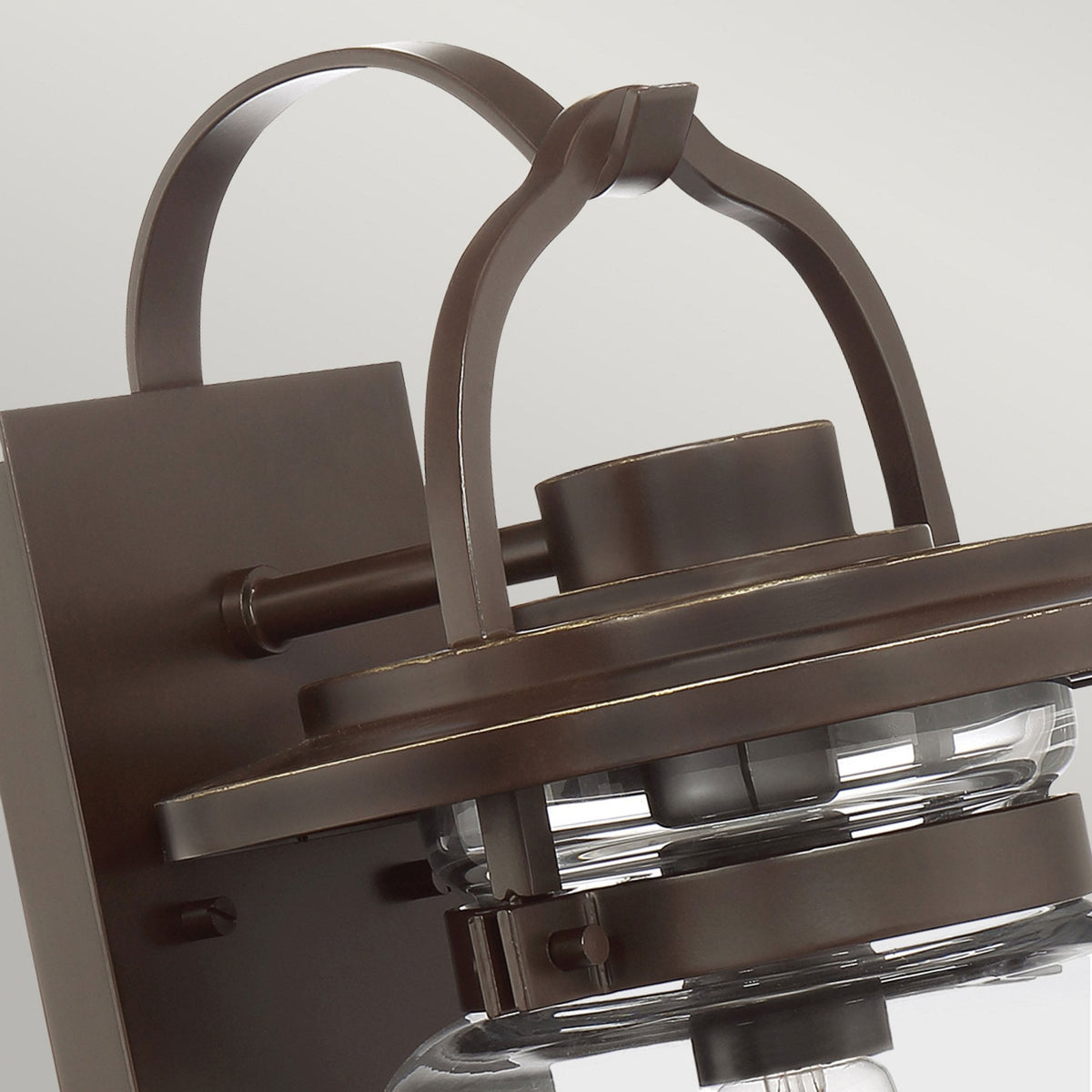 Lasalle Medium Outdoor Wall Light in Western Bronze