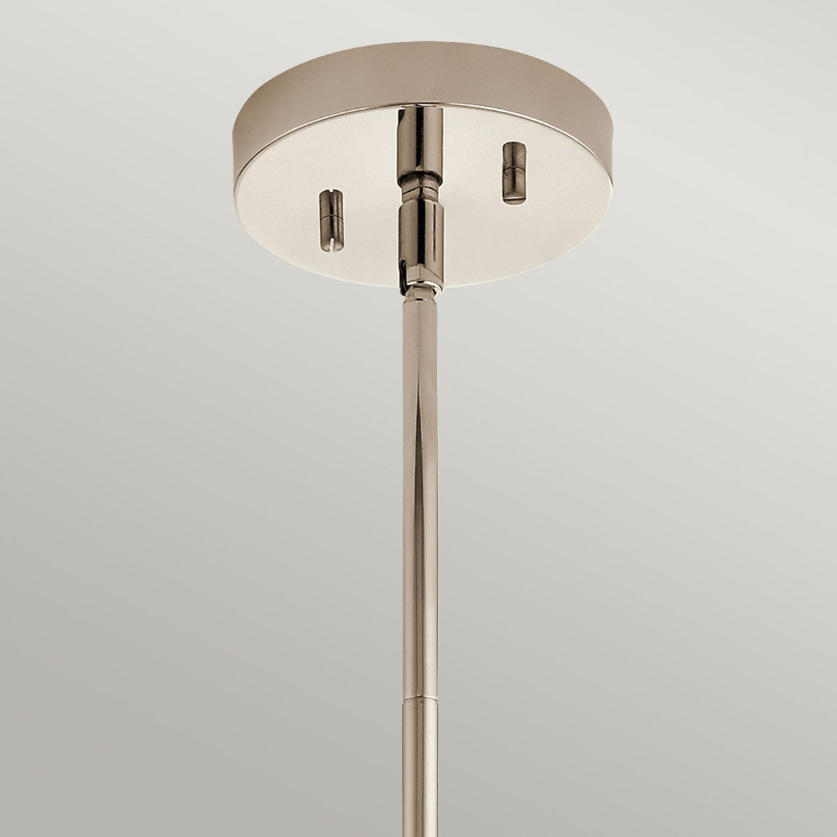 Triocent IP44 Pendant or Semi Flush Light in Polished Nickel
