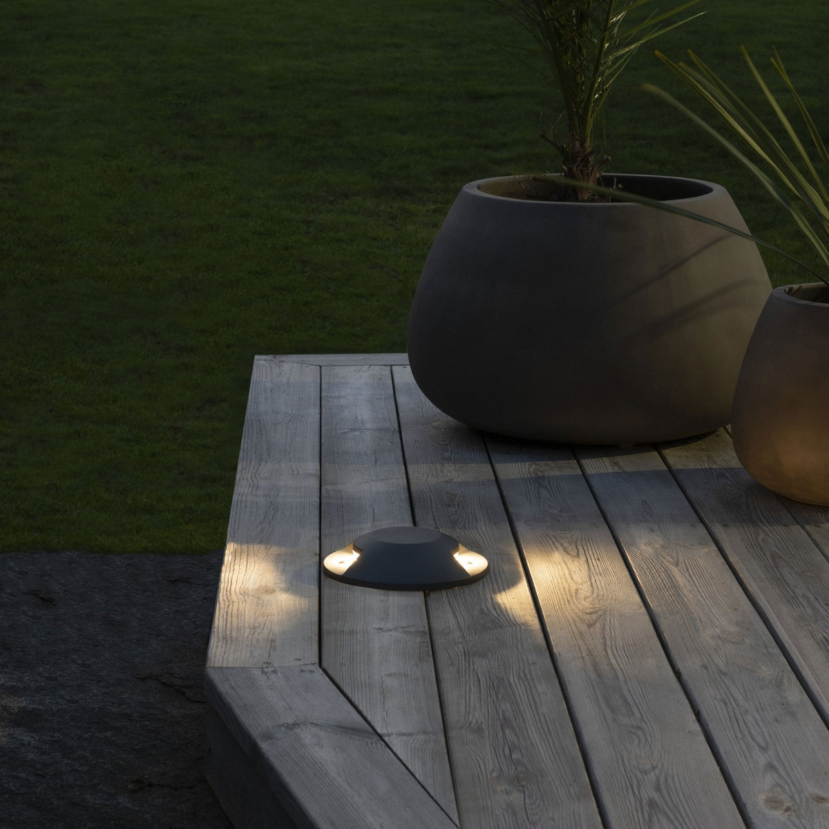 Malmo IP65 Exterior Surface Mounted 10w Two Way Ground or Deck Light