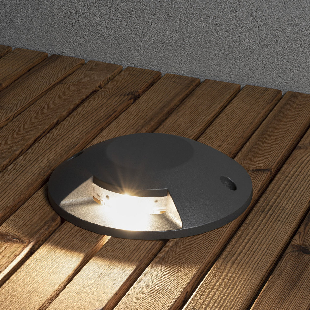 Malmo IP65 Exterior Surface Mounted 5w One Way Ground or Deck Light