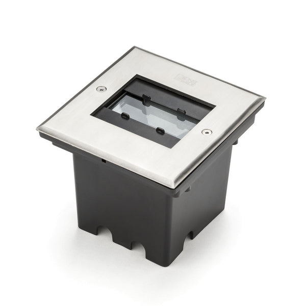 Landskrona IP65 Recessed Ground Light 6w LED with Adjustable Beam Angle