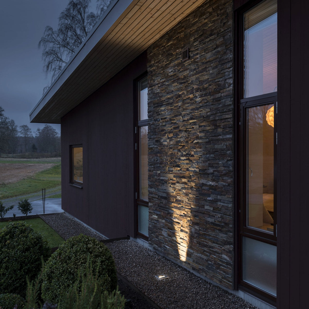 Landskrona IP65 Recessed Ground Light 6w LED with Adjustable Beam Angle