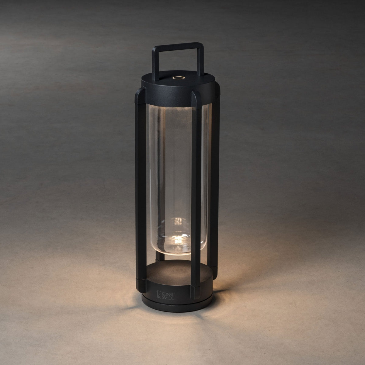 Otranto IP54 USB Charged LED Table Light in Black