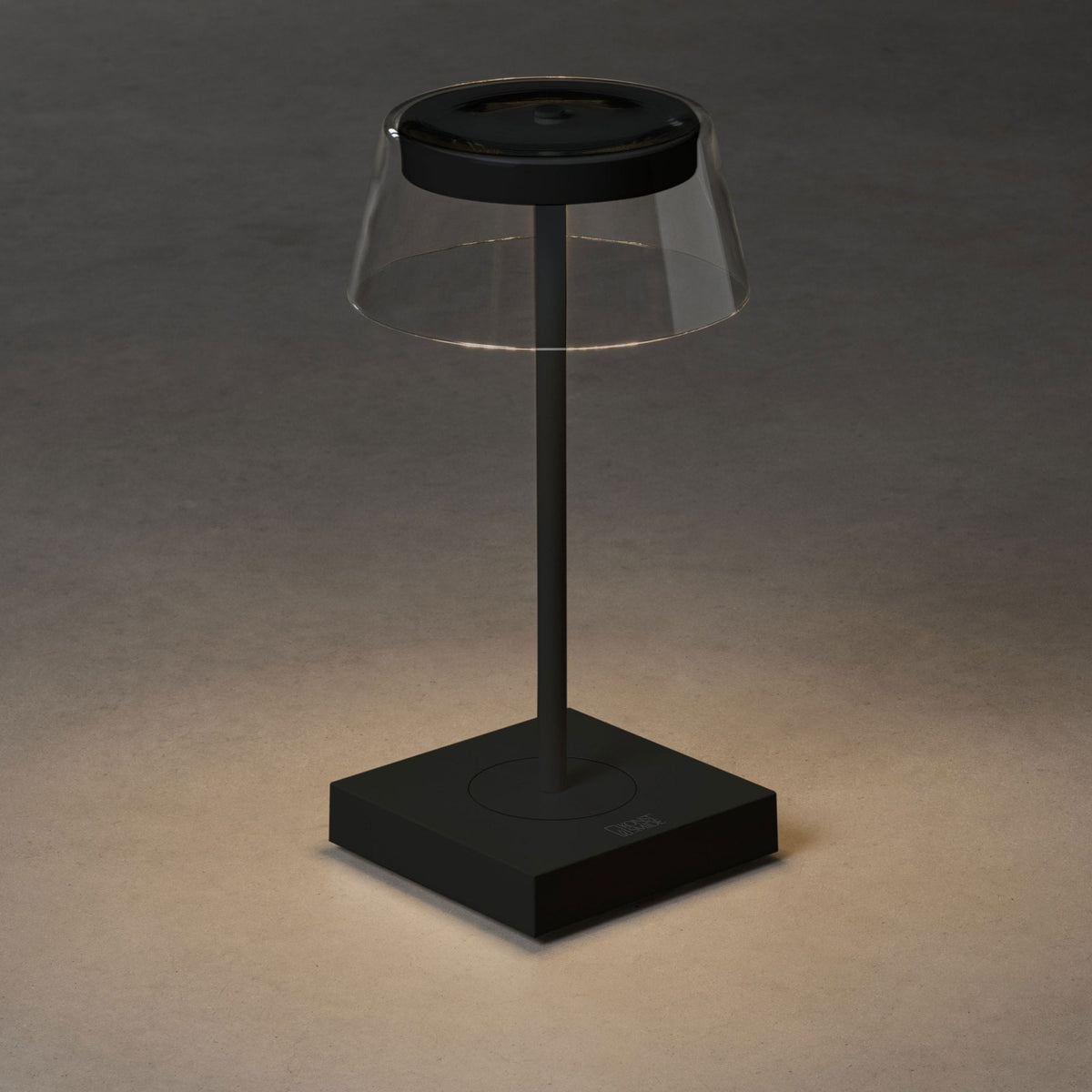 Scilla IP54 USB Charged LED Table Light in Black