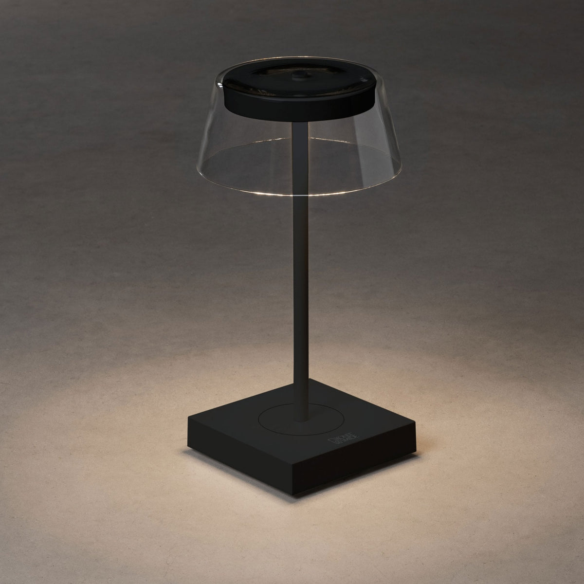 Scilla IP54 USB Charged LED Table Light in Black