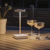 Scilla IP54 USB Charged LED Table Light in White