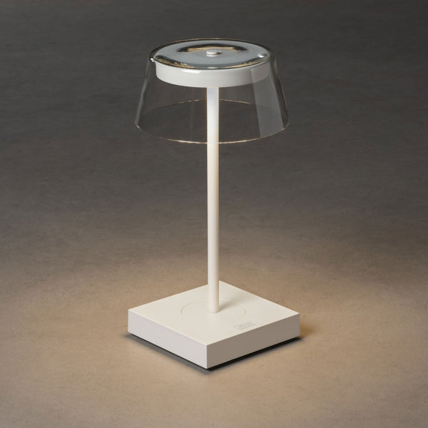 Scilla IP54 USB Charged LED Table Light in White