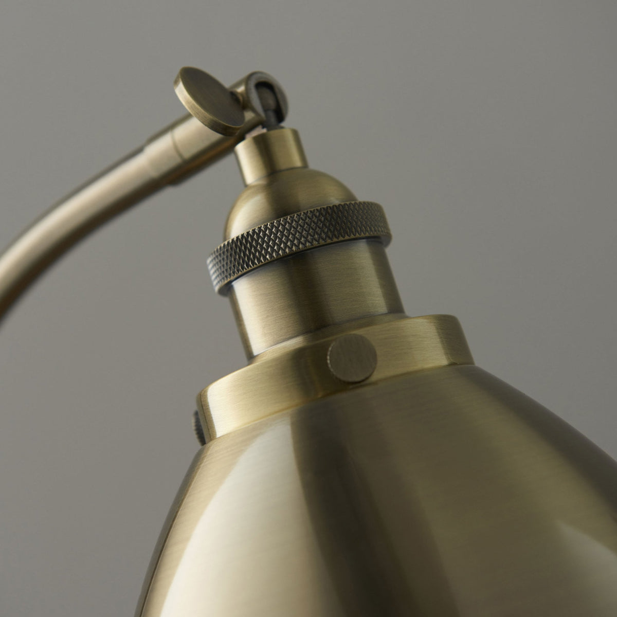 Franklin Table Lamp in Antique Brass