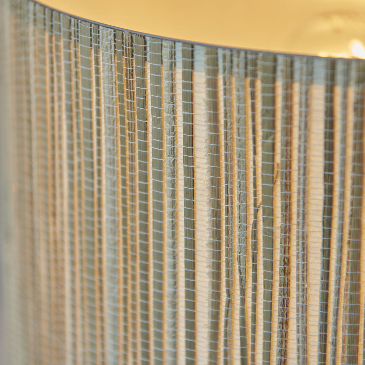 Longshore Table Lamp with Natural Seagrass Drum Shade