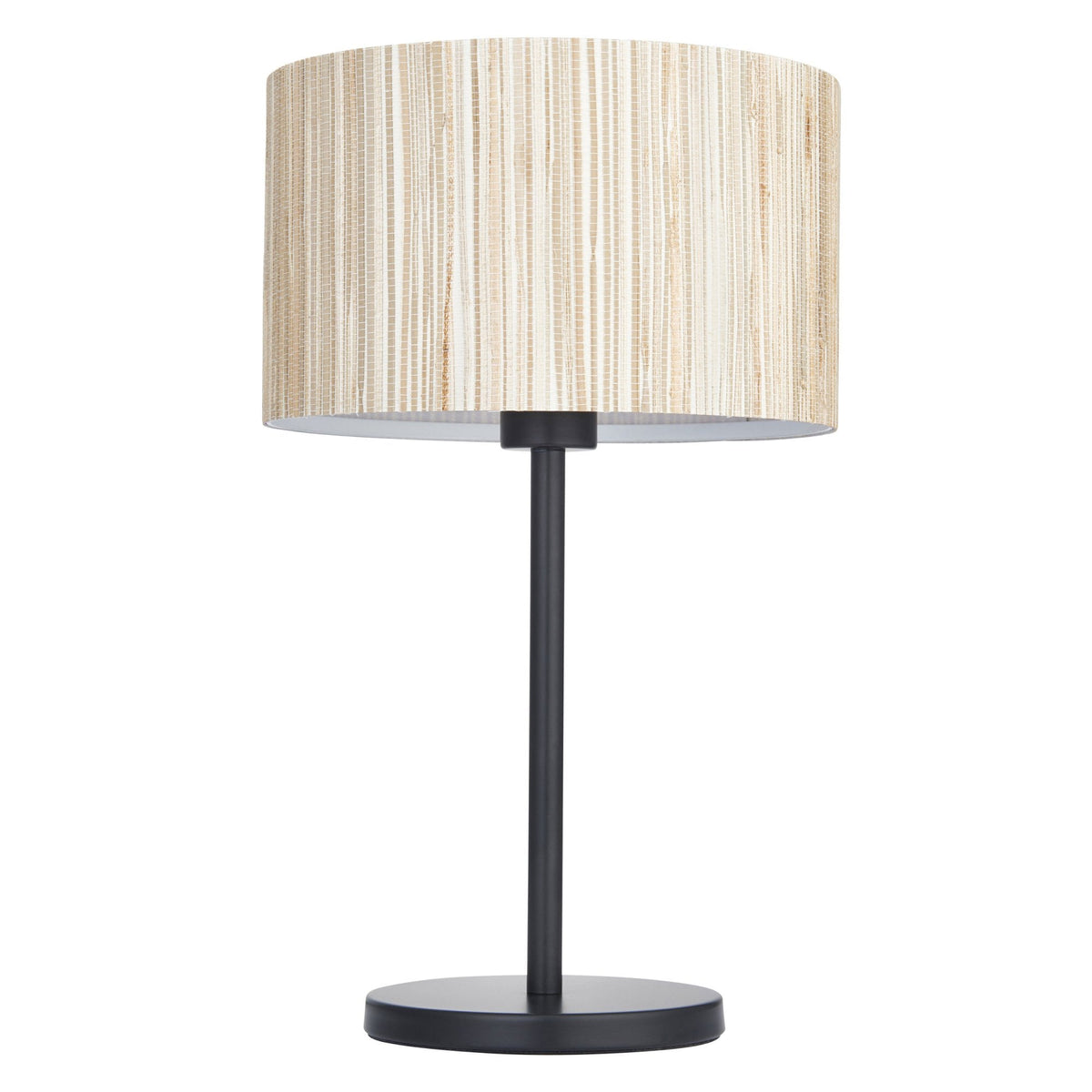 Longshore Table Lamp with Natural Seagrass Drum Shade