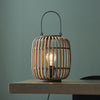 Mathias Table Lamp with Light Bamboo Cage
