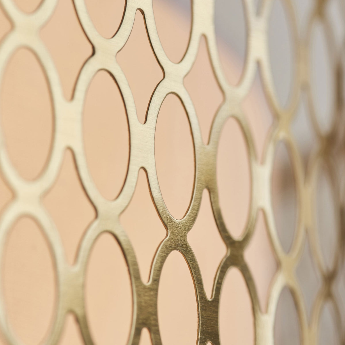 Cordero 3lt Flush in Gold with White Inner Shade