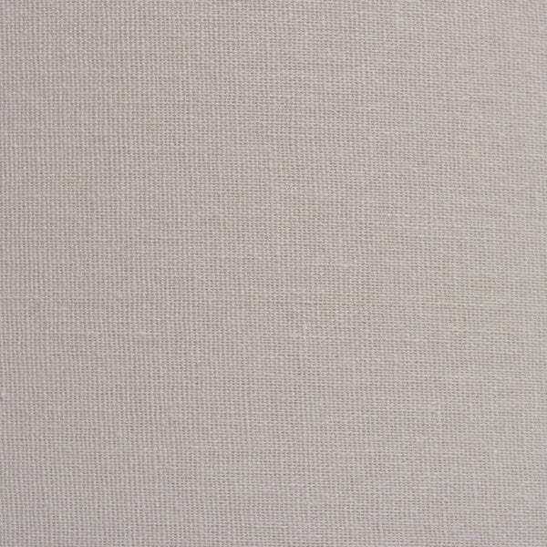 Cici 8 Inch Tapered Linen Mix Fabric Shade in Ivory