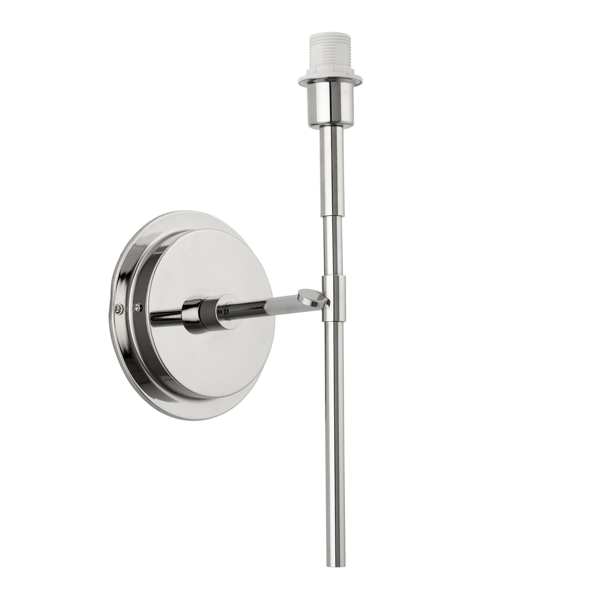 Rennes Single Wall Light in Polished Nickel