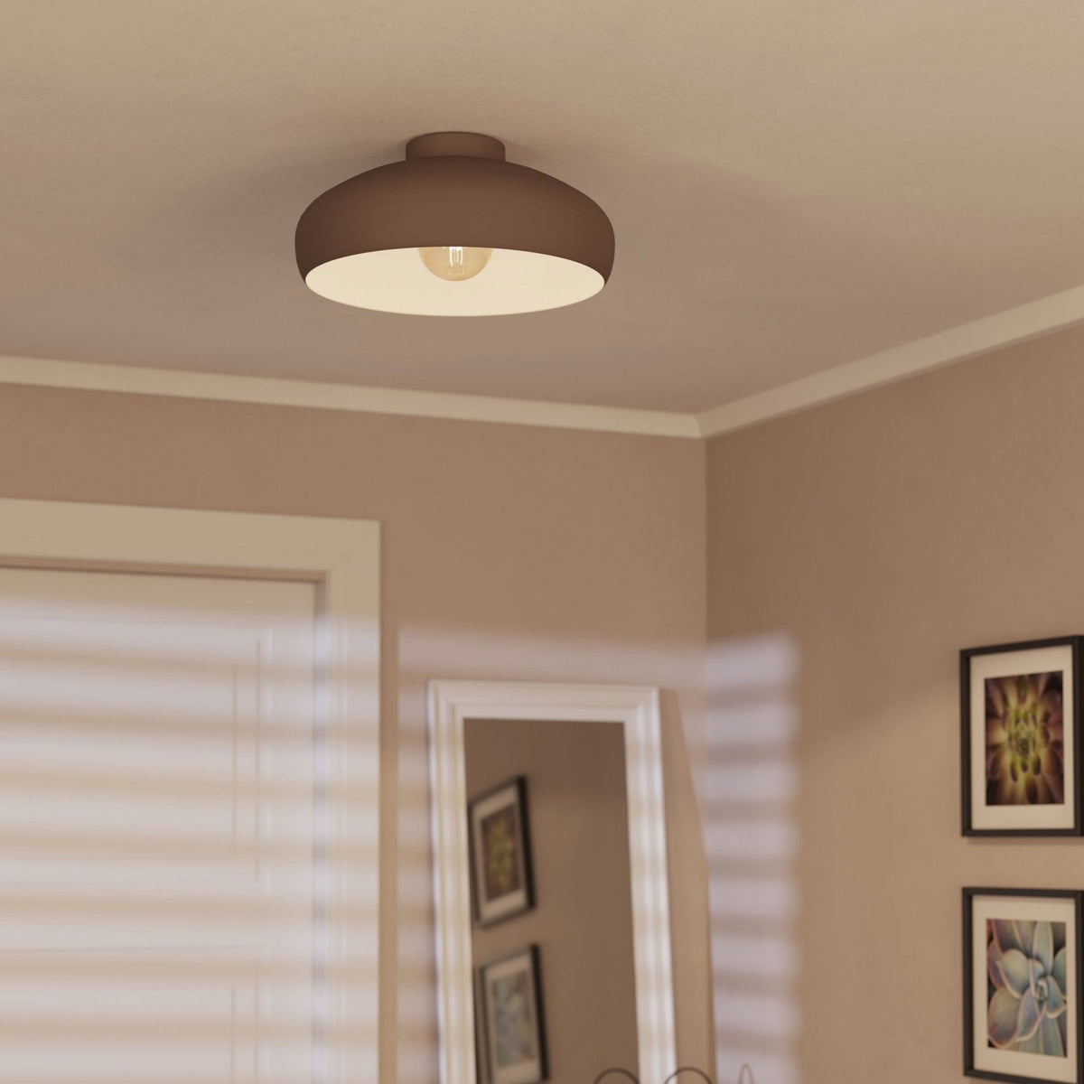 Mogano 400 Ceiling Light in Mocha