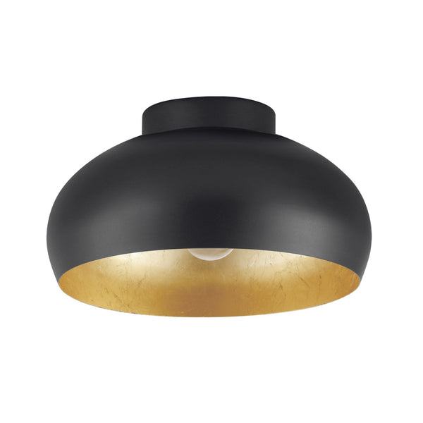 Mogano 280 Ceiling Light in Black and Gold