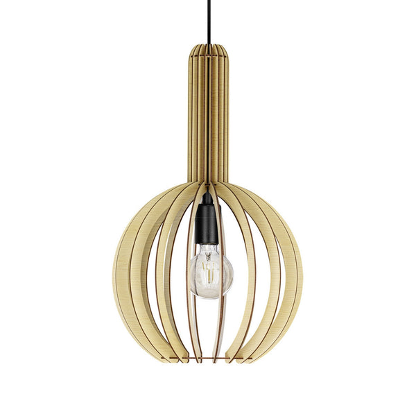 Velasco 310mm Wooden Pendant in Maple